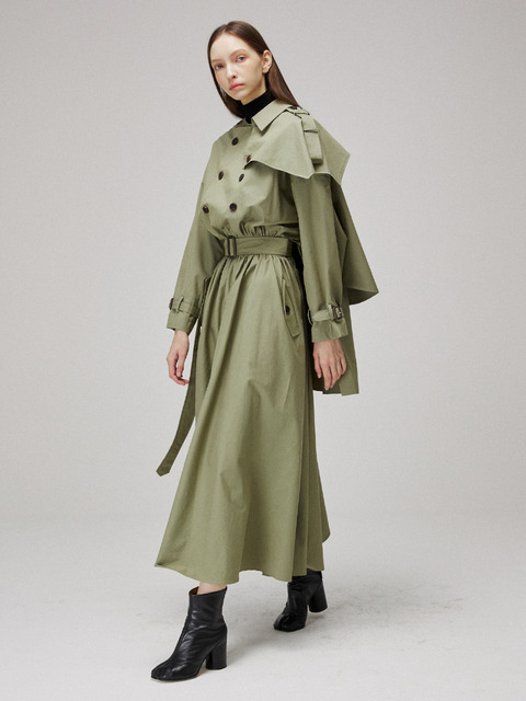 아우터,원피스 - 므아므 (MMAM) - Signature trench coat dress