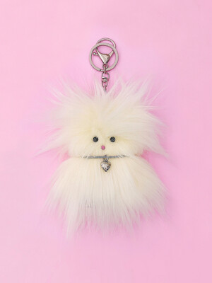 VIVIMON WHITE KEYRING