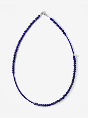 [silver925] lapis-lazuli necklace