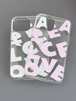 Bigger Peace&Love Phonecase (2color)