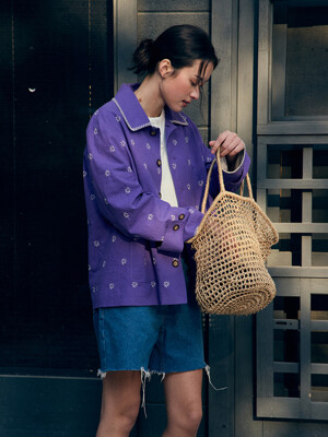 The KYOTO Jacket Purple_F251JK01
