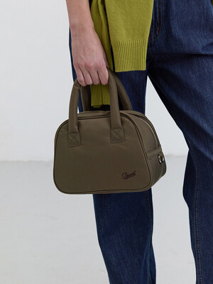 NYLON BOSTON TOTE BAG KHAKI_UDBA5E212K2