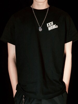 19 SS Small Logo T_Black