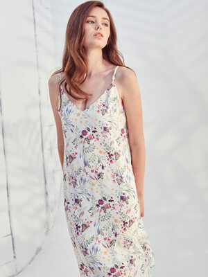 Vanessa Dress In Butterfly Prt