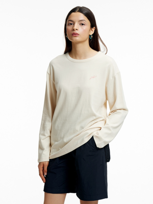 PIN LOOSE FIT T-SHIRTS IVORY