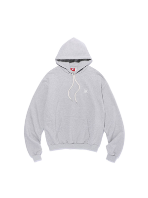 Overdyed set up hoodie - GREY
