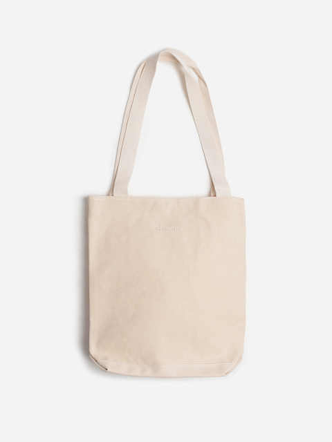 에코/캔버스백,에코/캔버스백 - 피스메이커 (PIECEMAKER) - CANVAS COLOR ECO BAG (ECRU)