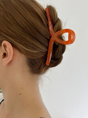 Tropical Orange Hairpin