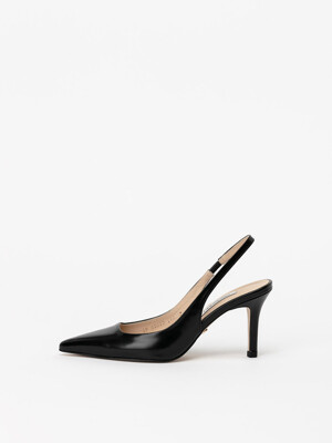 Phenomenon Stiletto Slingback Pumps in Black Box