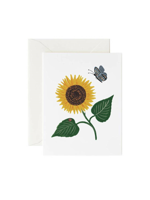 문구 - 라이플페이퍼 (RIFLE PAPER) - 라이플페이퍼 Sunflower Card 일상 카드