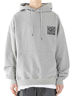 CUSHION LOGO HOODIE MSHHD001-GY