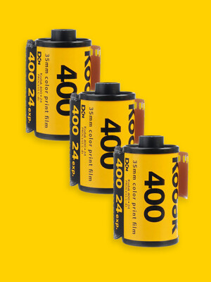 코닥 울트라맥스 ISO 400-24컷 컬러필름(3롤1팩)