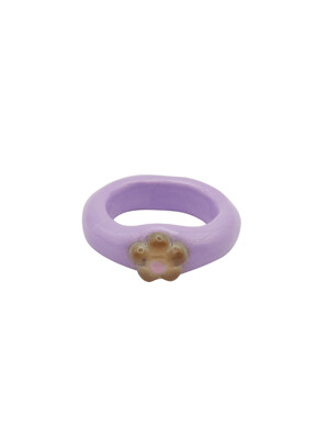 bud crest ring-lilac