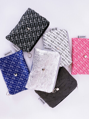 lettering Mini Card Pouch /  4colors