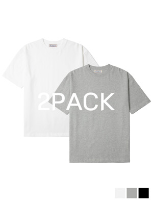 [2PACK]Ever Compact Premier Supima T-shirt 3color