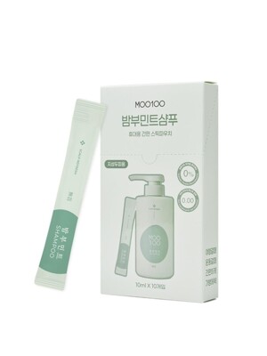 밤부민트샴푸 여행용 스틱파우치 10ml-10개입