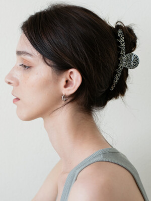 Horizon Hair Claw Clip (Minimal Black)