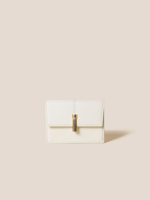 折りたたみ財布 COURONNE Flanner Card Wallet_RCWGX25143BKX 쿠론]Flanner Card Wallet_RCWGX25143BKX