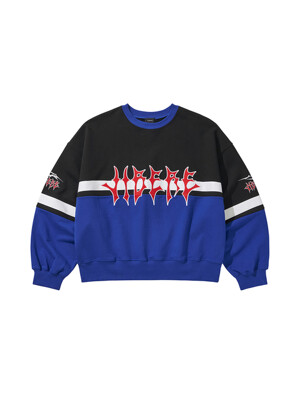 HOCKEY JERSEY SWEAT / BLUE