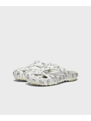 [킨 x IRIOMOTE] 샨티 아츠 흰색 슬라이드 남여공용