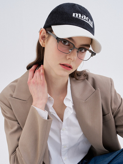 [MACNII] ★韓国NEW BRAND★Y2K LOGO PATCH BALL CAP セール】【新デザイン追加】 ダメージ ウォッシュ ピグメント