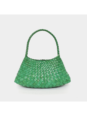드래곤디퓨전 25SS 로잔나 크로체 스몰 토트 여성 숄더백 8943 PARROT GREEN