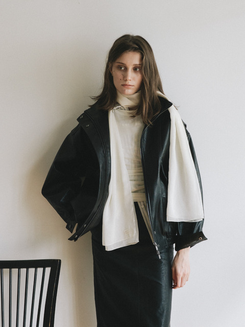 누하르 [단독]SHEER long scarf(2colors) / 쉬어롱스카프 _ NUHR