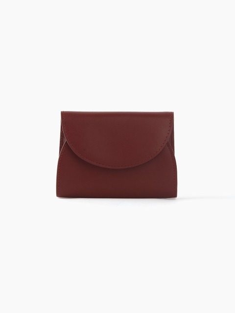 살랑 REIMS W022 Cover R Pocket wallet Burgundy