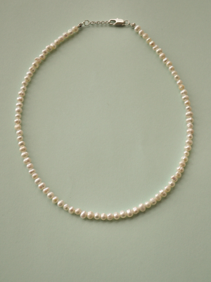 whole pearl necklace M