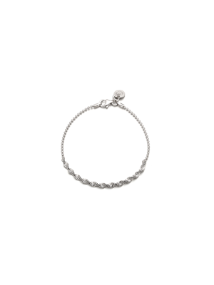Silver925 Twist Daily Bracelet (silver) D19SB0491
