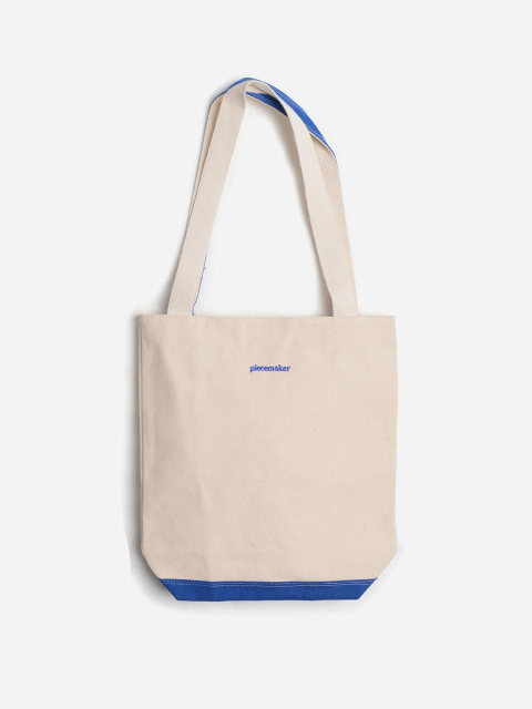 에코/캔버스백,에코/캔버스백 - 피스메이커 (PIECEMAKER) - CANVAS COLOR ECO BAG (BLUE)