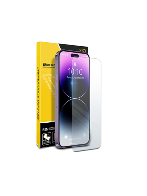 [GOBUKEE] 고부기 아이폰14 플러스 프로 프로맥스 투명 강화유리 액정보호필름 2매