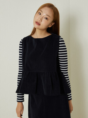 Cooing vest (navy)