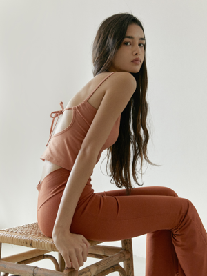 Kevala back point top (Carrot)