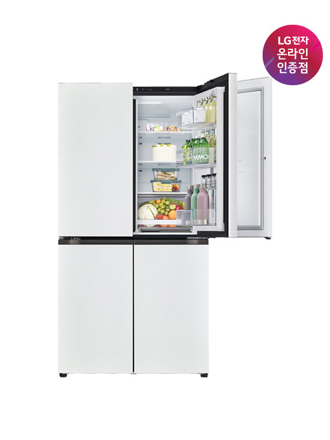 주방가전 - 엘지전자 (LG) - LG 디오스 매직스페이스 오브제컬렉션 T873MWW111 1등급 870L 4도어냉장고 (공식인증점)