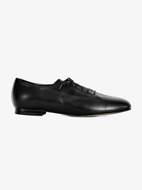플랫슈즈 - 누트 (Neute) - 15mm Feather Flat Shoes (Black)