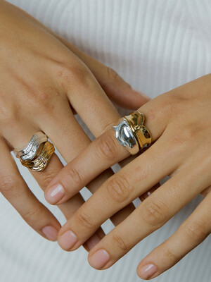 Fold Ring (Gold/Silver)