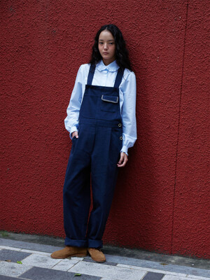 The Pocket Stitch Overall Navy_F234PT01