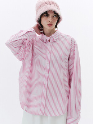 QDRY Classic Shirt 003 - Pink Stripe