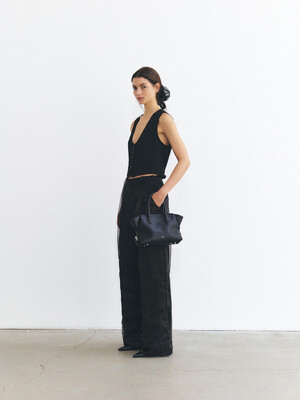 TYE TOTE BAG (BLACK)