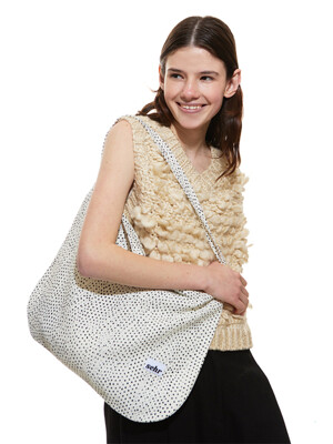 Rain Dot Easy Bag (White)