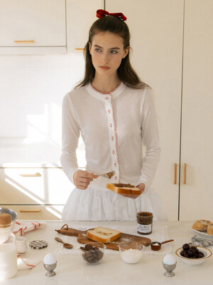 CHERRY LACE BUTTON CARDIGAN_TT5S206IV