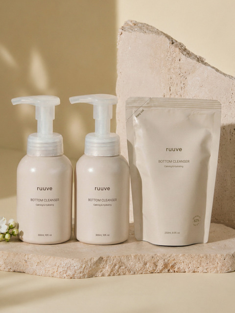 러베 엉덩이클렌저 300ml 2개 + 리필 250ml 1개