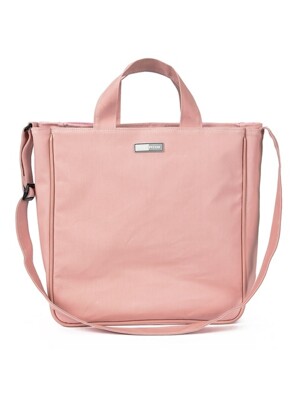 matt square bag pink