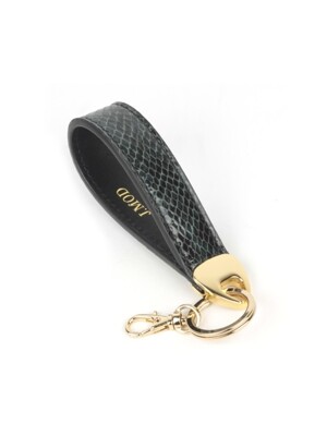 Lydia Key ring_Python Green