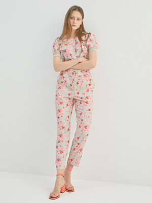 SIGNATURE FLOWER STANDARD JUMPSUIT (2COLORS)