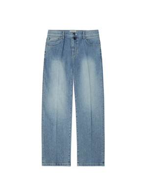 001 Tailored Denim Jeans (Sky blue)