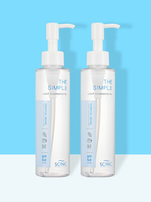 [2개세트]더 심플 라이트 클렌징 오일 150ml +150ml