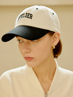 아이보리 아틀리에 엠브로이더리 볼캡 / IVORY ATELIER EMBROIDERY BALL CAP