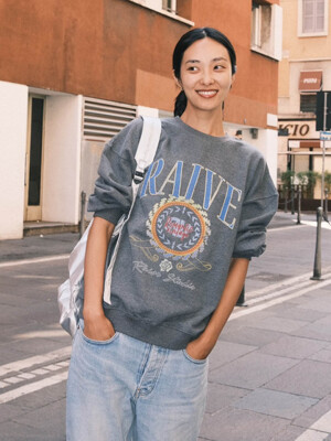 RAIVE Sweatshirt in Grey VW2AE331-12